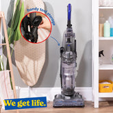 Russell Hobbs Hypermax Upright Vacuum Cleaner Grey & Blue, 700W, 4L Bagless